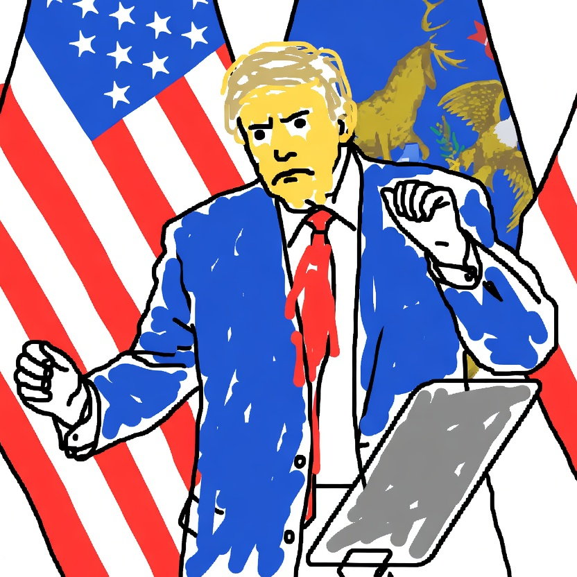 Scribbli Trump gallery art 2